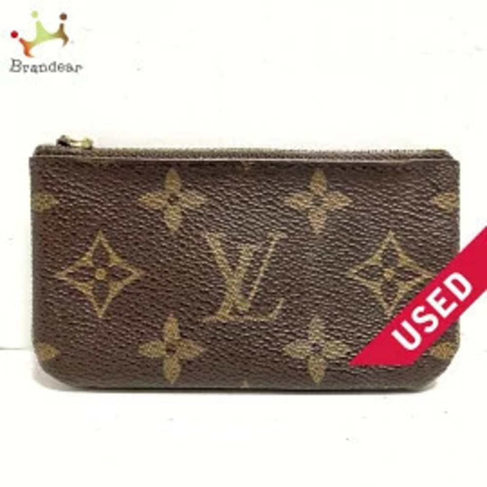 LOUIS VUITTON Pochette coin case Wallet Monogram Canvas